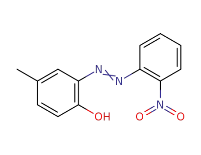 4-methyl-2-(2-nitrophenylazo)phenol